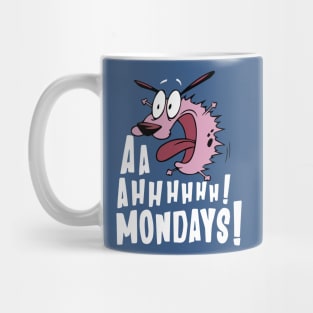 Courage The Cowardly Dog - Monday Blues Mug